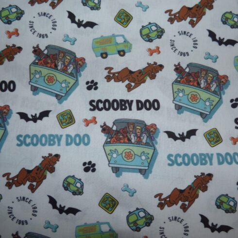 Scooby Doo designer pamutvászon