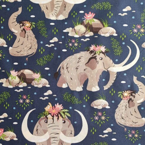 Mamutos pamutvászon