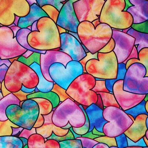 Szívecskés softshell