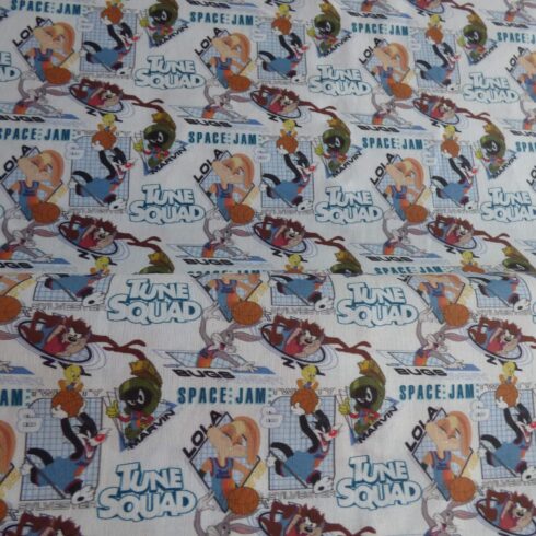 Csőrikés designer pamutvászon