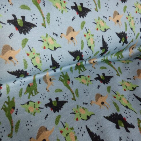 Világoskék dínós warmkeeper