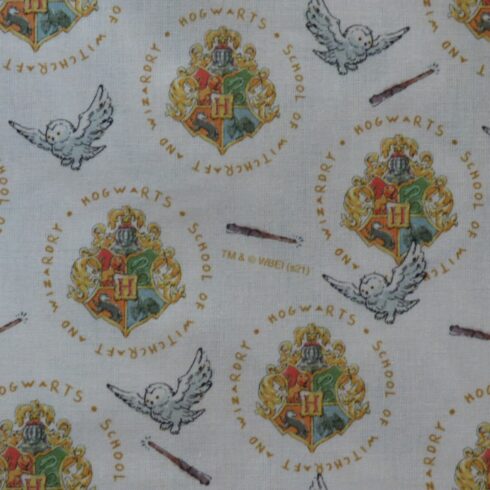 Harry Potter emblémás designer pamutvászon