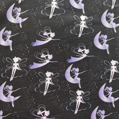 Tündéres pamut jersey darab 90 cm