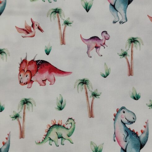 Dínós pamut jersey