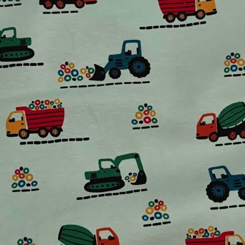 Munkagépes jersey menta