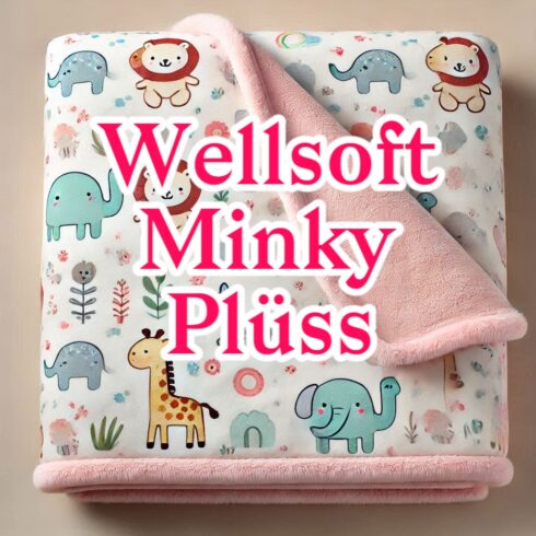 Wellsoft,wellness fleece, Minky, plüss