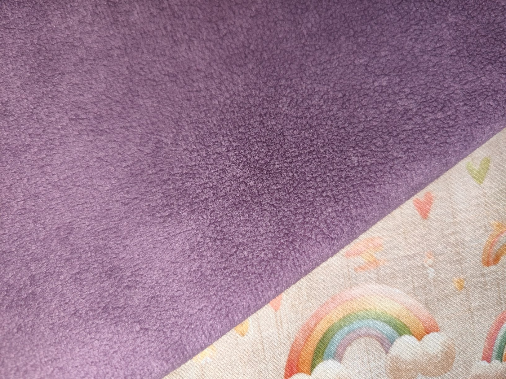 Szivárványos softshell bézs - Image 4