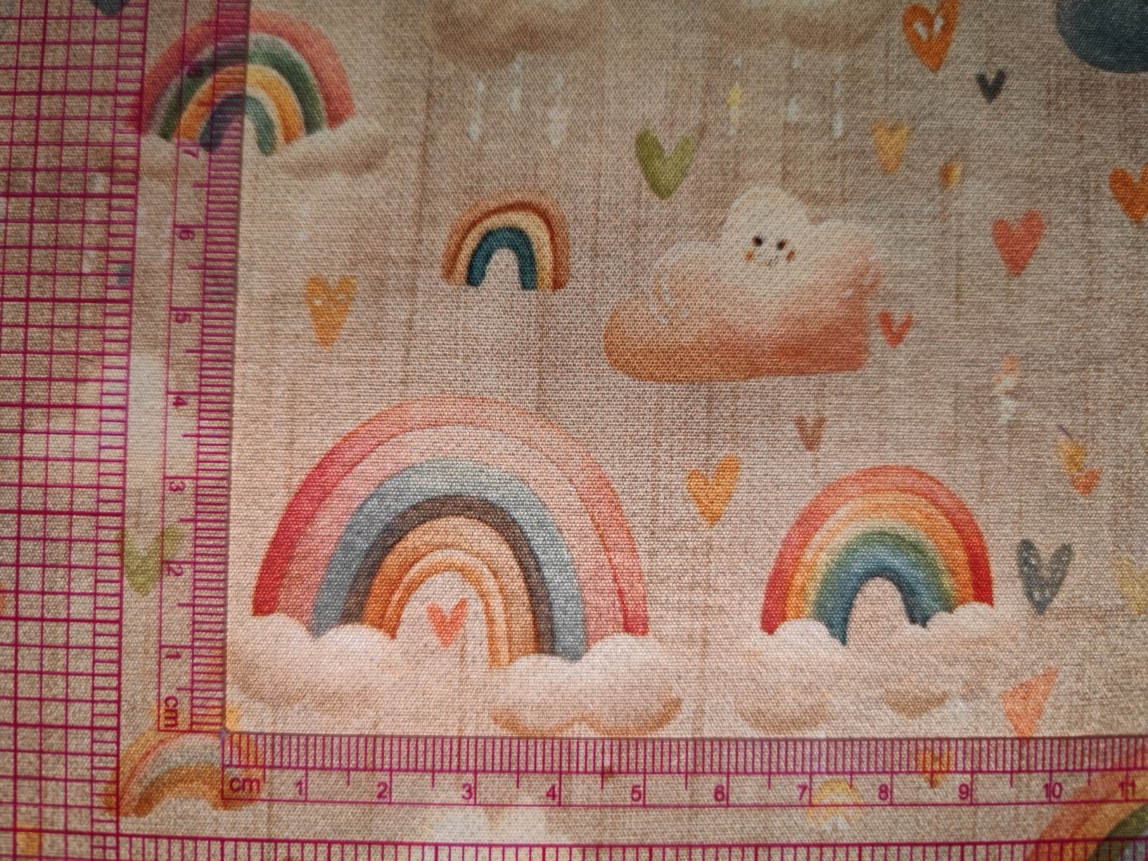 Szivárványos softshell bézs - Image 3