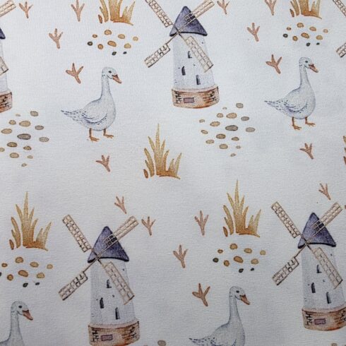 Libás malmos gyerekmintás pamut jersey anyag